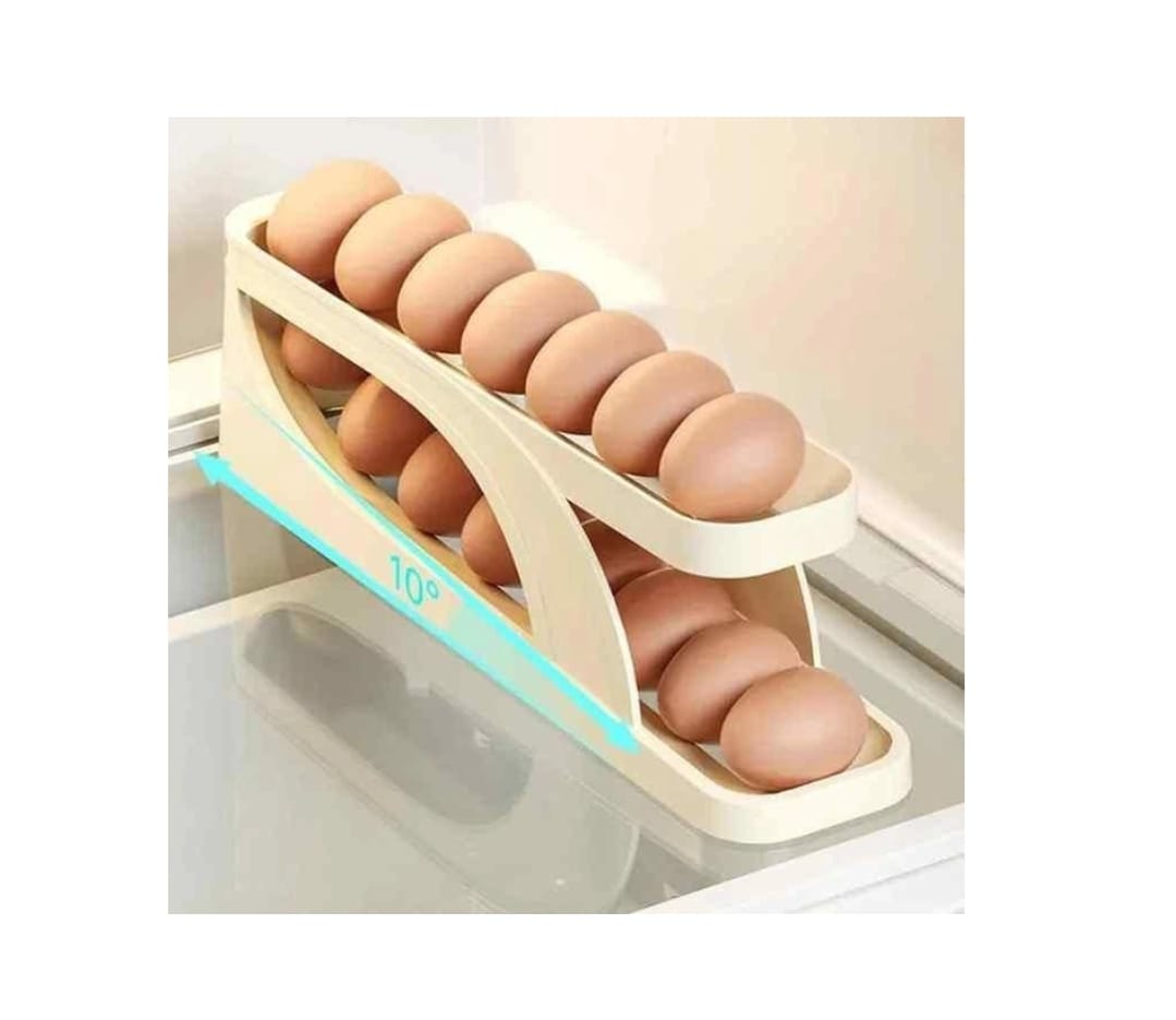 Automatic 2-Tier Rolling Egg Dispenser