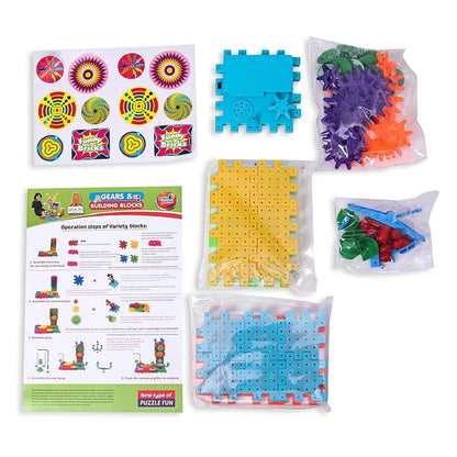 Building Block Kit-Gear Box Educational Toy for Kids