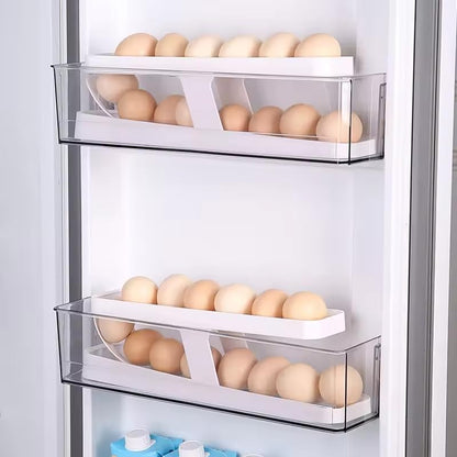 Automatic 2-Tier Rolling Egg Dispenser